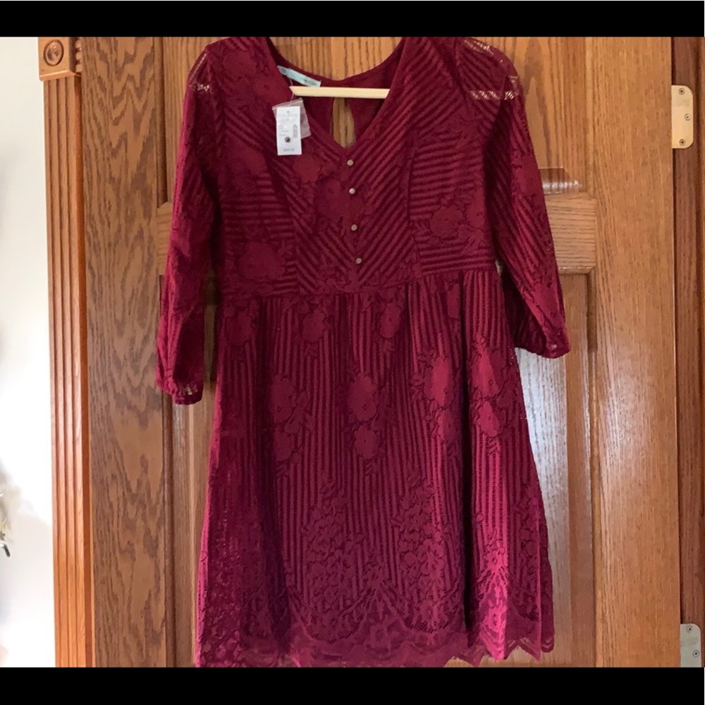 Brand New Small Maurices 3 quarter Sleeve Dress